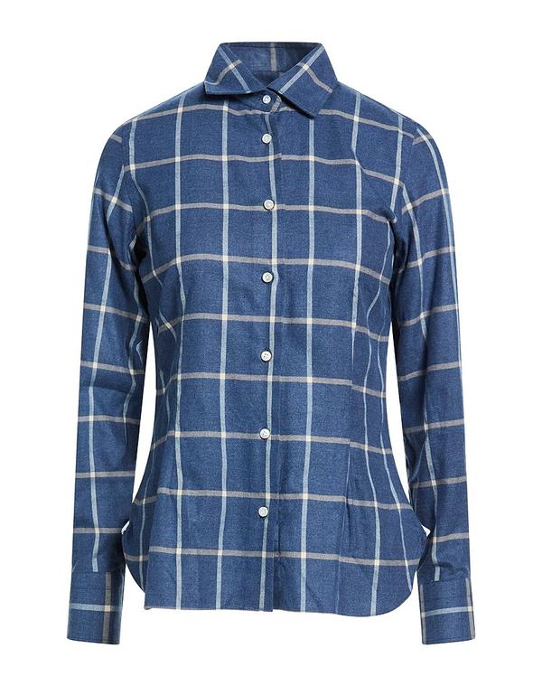 バルバナポリ レディース トップス シャツ BARBA Napoli \u0026 Blue Gray グレー