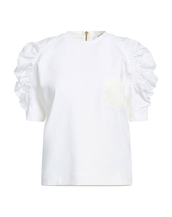マックスマーラ レディース トップス シャツ MAX MARA White ホワイト