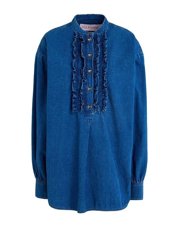 ヴァレンティノ レディース トップス ティーシャツ VALENTINO GARAVANI Blue 青碧