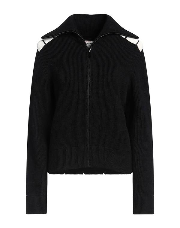 ザディグ エ ヴォルテール レディース アウター カーディガン ファスナー付きニット ZADIG&VOLTAIRE Black ブラック｜ReVida 店