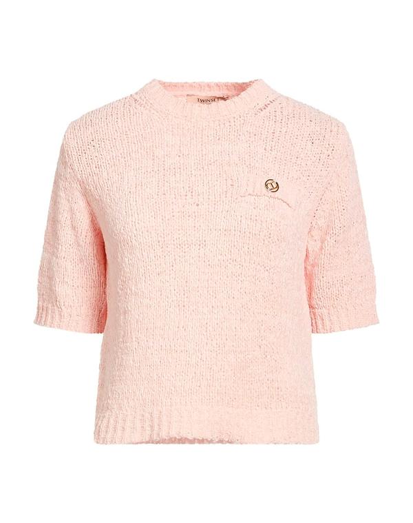 【送料無料】 ツインセット レディース シャツ トップス プルオーバー Light Pink