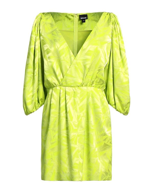 【送料無料】 ジャストカバリ レディース ワンピース トップス ミニワンピース・ドレス Lime Green