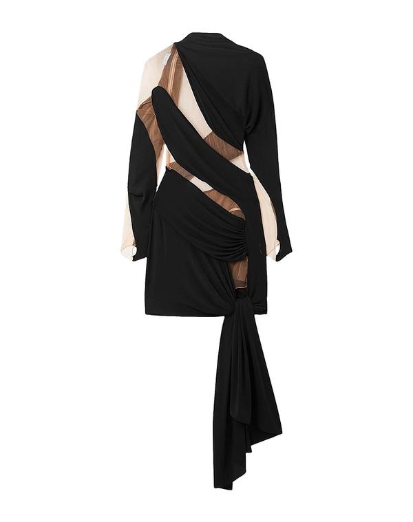 マグラー レディース トップス ワンピース チューブドレス MUGLER Black ブラック｜ReVida 店