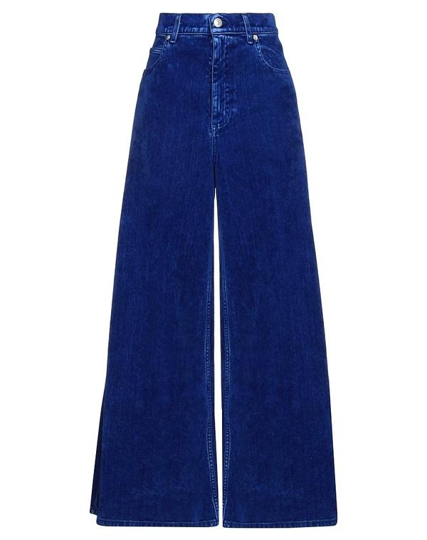 マルニ レディース ボトムス カジュアルパンツ ワイドパンツ MARNI Bright Blue ブルー｜ReVida 店