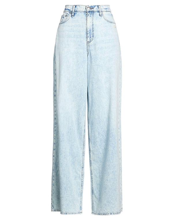 ラグアンドボーン レディース ボトムス デニムパンツ フレア&ワイドレッグ RAG & BONE & Blue ブルー｜ReVida 店