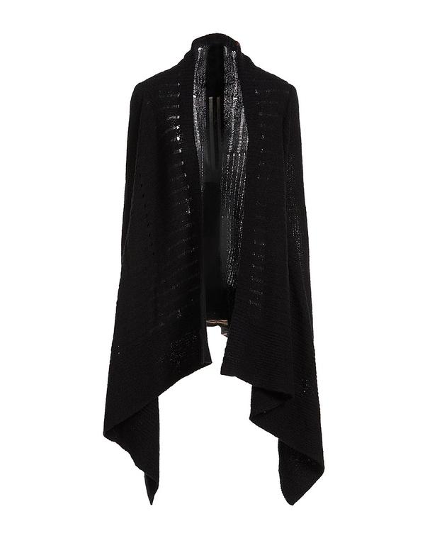 リックオウエンス レディース アウター ジレー RICK OWENS Black 黒いこと