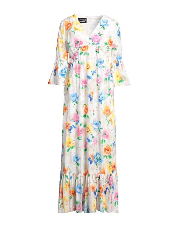ブティックモスキーノ レディース トップス ワンピース BOUTIQUE MOSCHINO White ホワイト｜ReVida 店