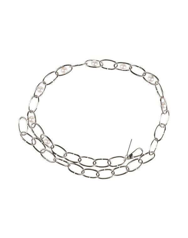 アルベルタ フェレッティ レディース 佩び物 胴締め ALBERTA FERRETTI Silver しろがね色