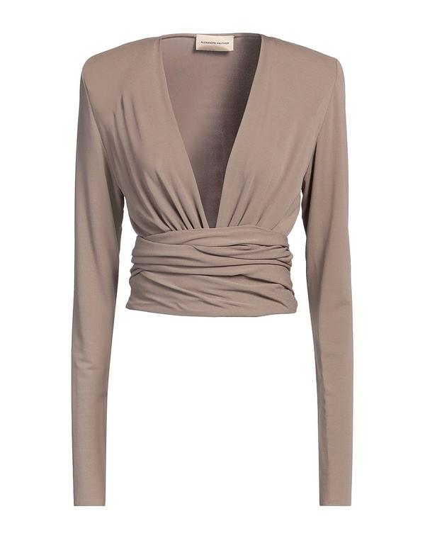 アレクサンドル ボーティエ レディース トップス ティーシャツ ALEXANDRE VAUTHIER Light Brown 赤銅色 レディースファッション-シャツ・ブラウス