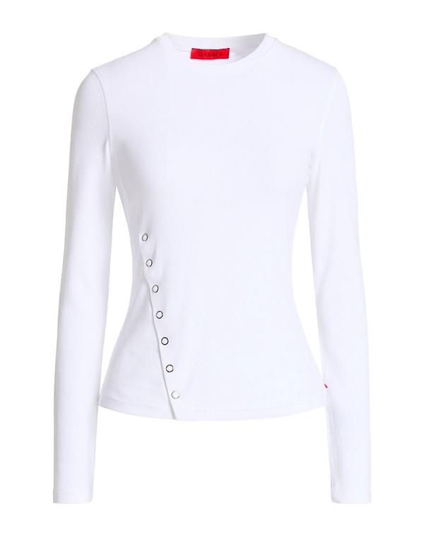マックスアンドコー レディース トップス Tシャツ MAX&Co. White ホワイト|ReVida 店