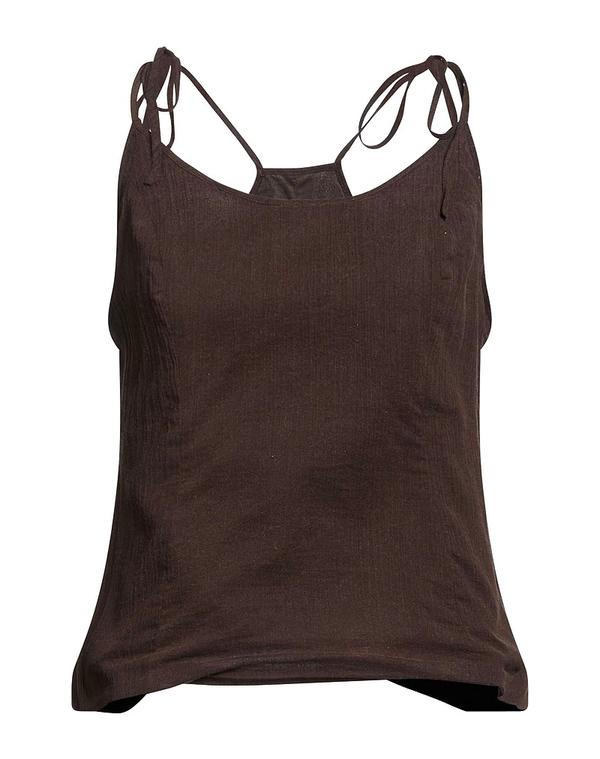 アワーレガシー レディース トップス シャツ キャミソール OUR LEGACY Chocolate Brown ブラウン