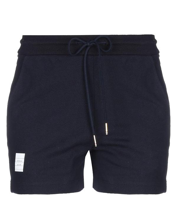 トムブラウン レディース ボトムス ハーフパンツ・ショーツ ショートパンツ&バミューダパンツ THOM BROWNE & Midnight Blue ブルー|ReVida 店