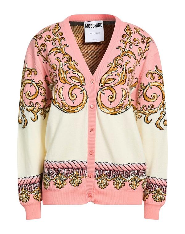 モスキーノ レディース アウター ジレー MOSCHINO Pink さくら色