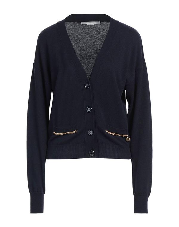 ステラマッカートニー レディース アウター カーディガン STELLA McCARTNEY Midnight Blue ブルー｜ReVida 店