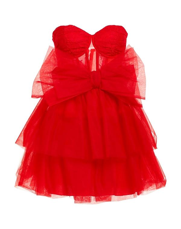 【送料無料】 アニエバイ レディース ワンピース トップス ミニワンピース・ドレス Red 43,680円