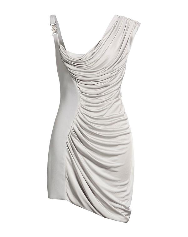 ヴェルサーチ レディース トップス 衣裳 VERSACE Light Gray 薄墨色