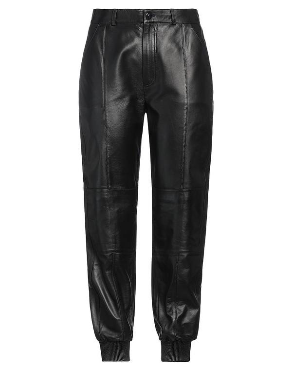 長い巻き毛 ラガーフェルド レディース ボトムス 心地好いズボン下 KARLAGERFELD Black 黒いこと