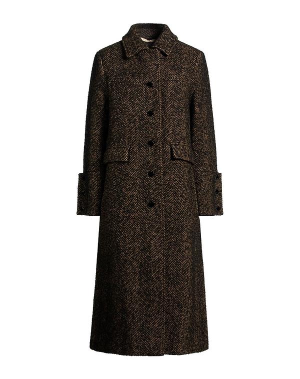 ガニー レディース アウター コート GANNI コート Khaki カーキ