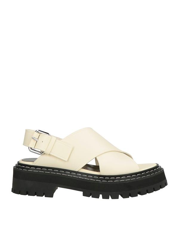 プロエンザショラー レディース シューズ サンダル PROENZA SCHOULER サンダル Off-White オフホワイト｜ReVida 店 34,970円
