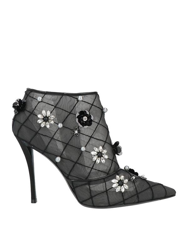 ロジェ・ヴィヴィエ レディース シューズ ショートブーツ ROGER VIVIER ショートブーツ Black ブラック