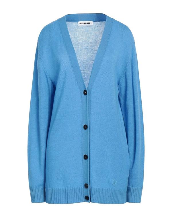ジル・サンダー レディース アウター ジレー JIL SANDER Light Blue 青碧