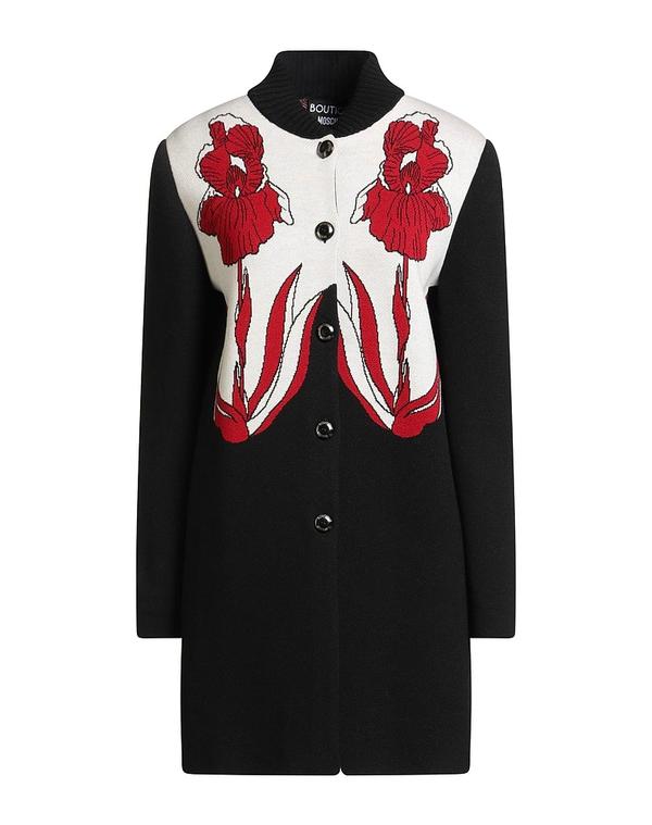 ブティックモスキーノ レディース アウター ジレー BOUTIQUE MOSCHINO Black 黒いこと