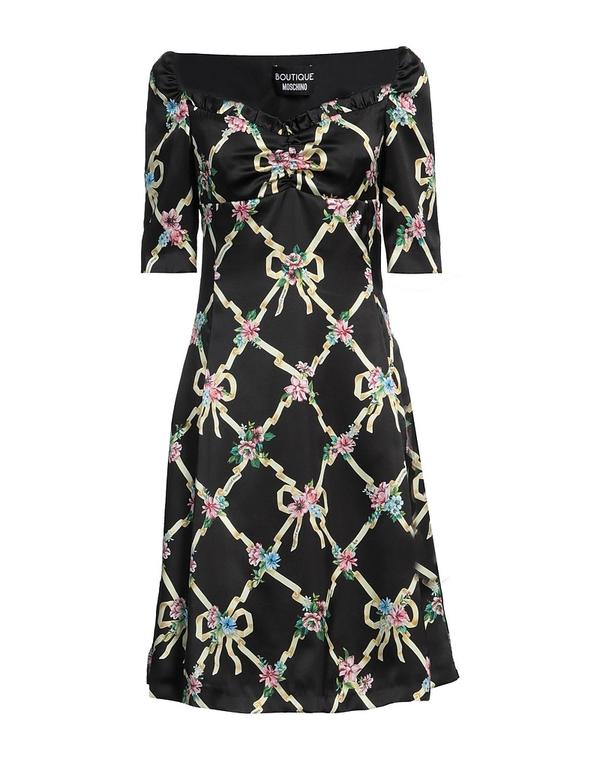 ブティックモスキーノ レディース トップス ワンピース BOUTIQUE MOSCHINO Black ブラック|ReVida 店