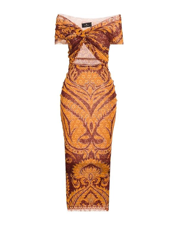 エトロ レディース トップス ワンピース ETRO Chocolate Brown ブラウン｜ReVida 店