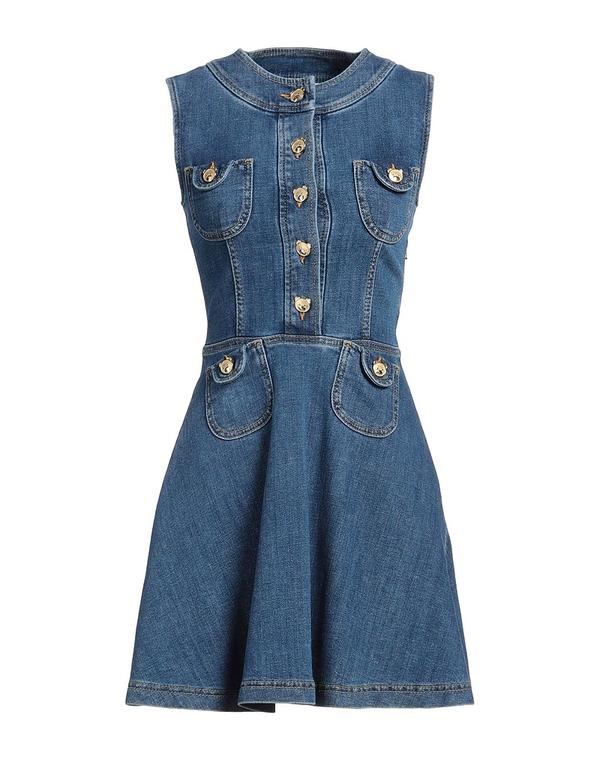 モスキーノ レディース トップス 衣裳 MOSCHINO Blue 青碧