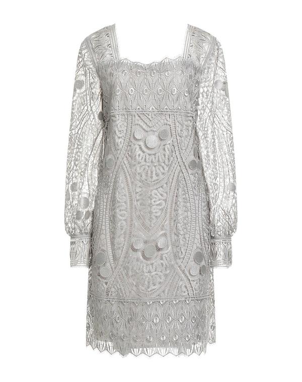 アルベルタ フェレッティ レディース トップス 衣裳 ALBERTA FERRETTI Light Gray 薄墨色 レディースファッション-ワンピース