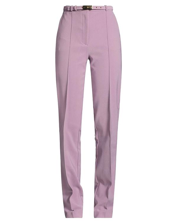 エリザベッタフランキ レディース ボトムス カジュアルパンツ ELISABETTA FRANCHI Purple パープル|ReVida 店