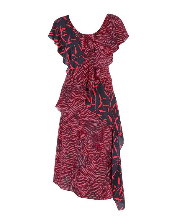 ダイアン フォン ファステンバーグ レディース トップス ワンピース DIANE VON FURSTENBERG Black ブラック|ReVida 店