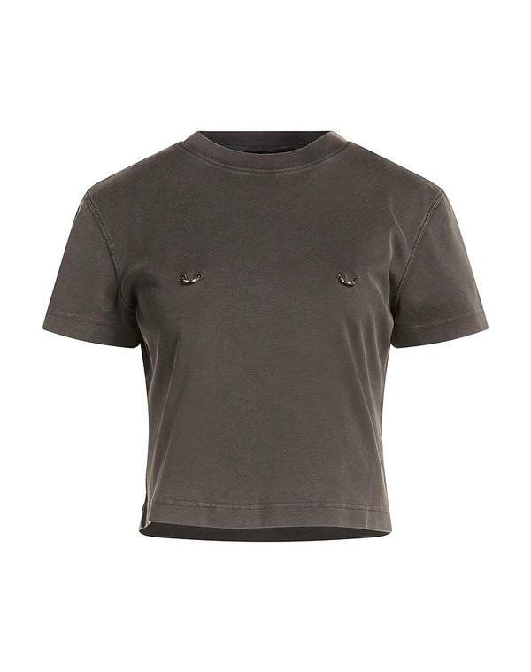マグラー レディース トップス プルオーバー MUGLER Charcoal 濃灰色