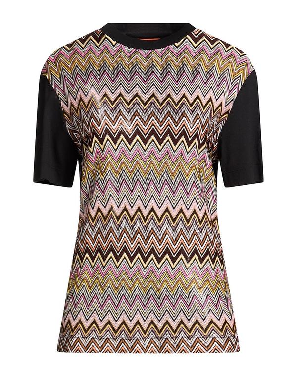 ミッソーニ レディース トップス プルオーバー MISSONI Black 黒いこと
