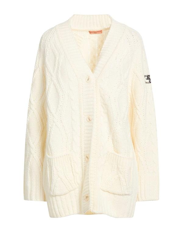 エルマンノ シェルヴィーノ レディース アウター ジレー ERMANNO SCERVINO Ivory 象牙色