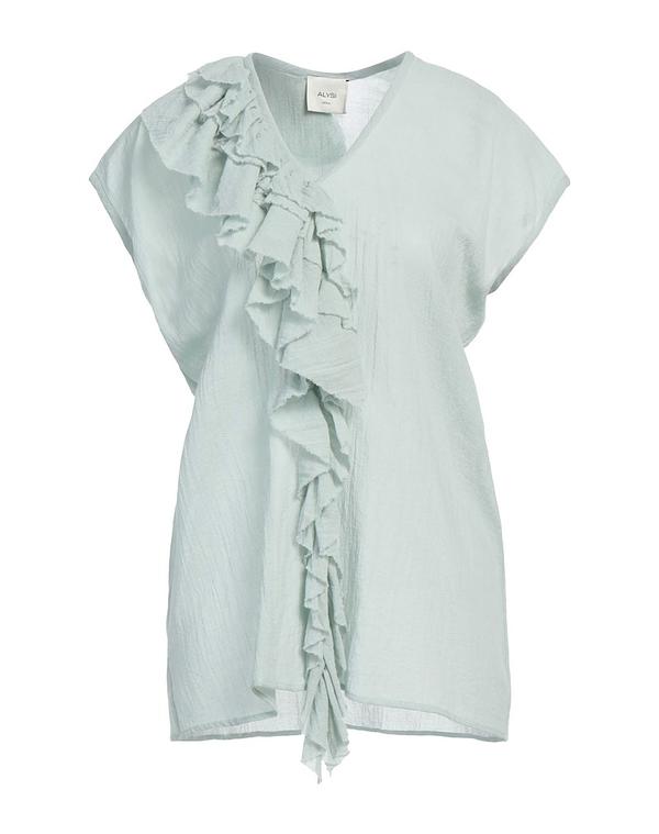 【送料無料】 アリジ レディース シャツ トップス トップス Light Green