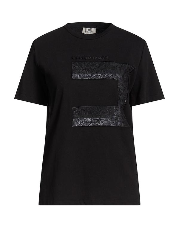 エリザベッタフランキ レディース トップス プルオーバー ELISABETTA FRANCHI Black 黒いこと