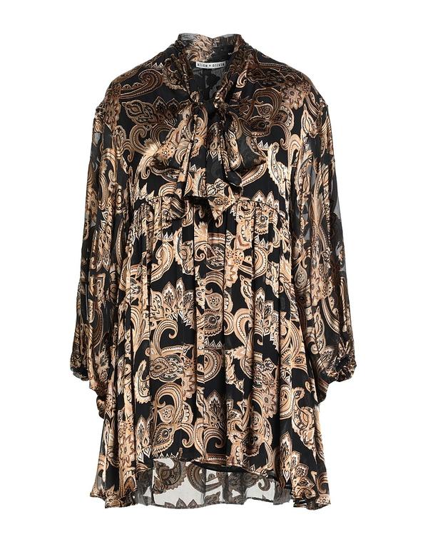 アリス アンド オリビア レディース トップス ワンピース ALICE + OLIVIA Light Brown ブラウン|ReVida 店