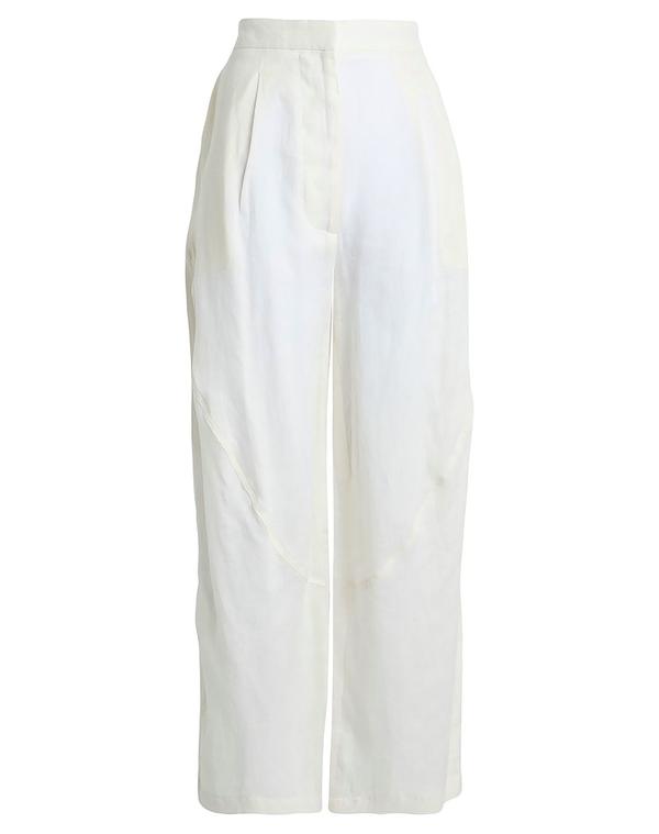 ラルディーニ レディース ボトムス カジュアルパンツ LARDINI Off White オフホワイト