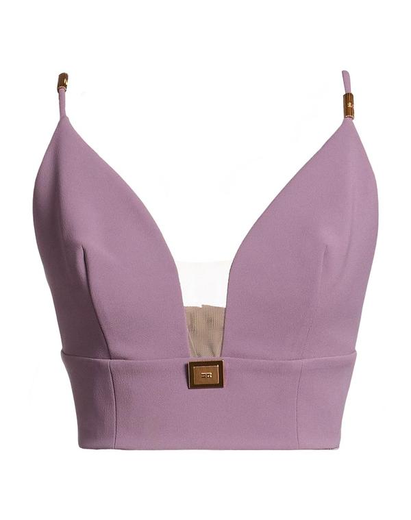 エリザベッタフランキ レディース トップス プルオーバー ELISABETTA FRANCHI Purple パープル