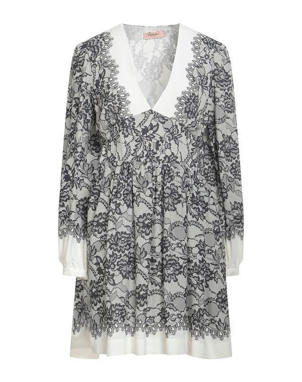 ツイン仕掛ける レディース トップス 衣装 TWINSET White 白いこと