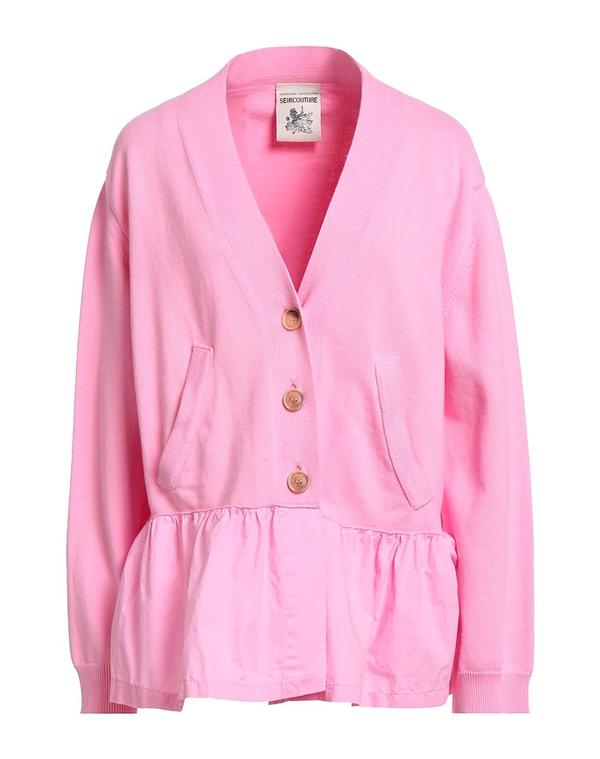 セミクチュール レディース アウター ジレー SEMICOUTURE Pink サクラ色