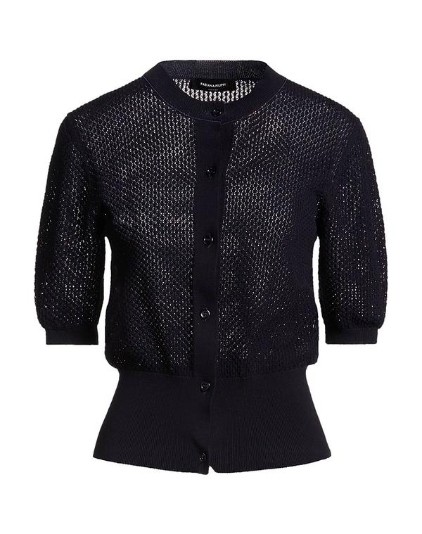ファビアナ フィリッピ レディース アウター ジレー FABIANA FILIPPI Midnight Blue 青碧
