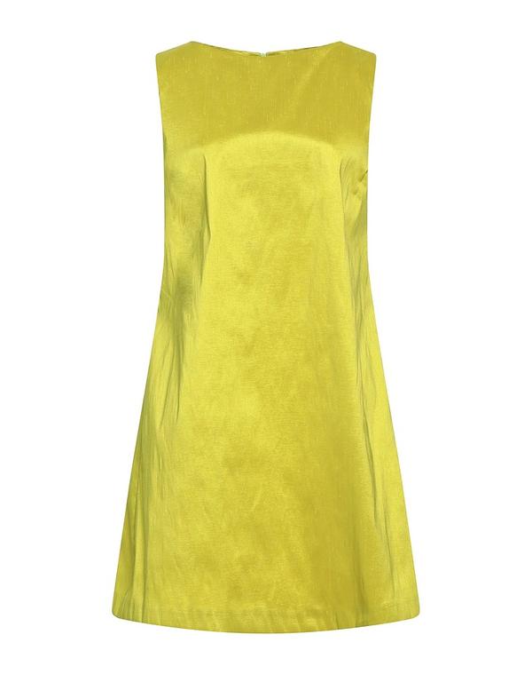 【送料無料】 ロッソピューロ レディース ワンピース トップス ミニワンピース・ドレス Lime Green