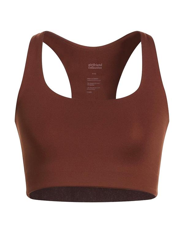 ガールフレンドコレクティブ レディース トップス シャツ GIRLFRIEND COLLECTIVE Brown ブラウン