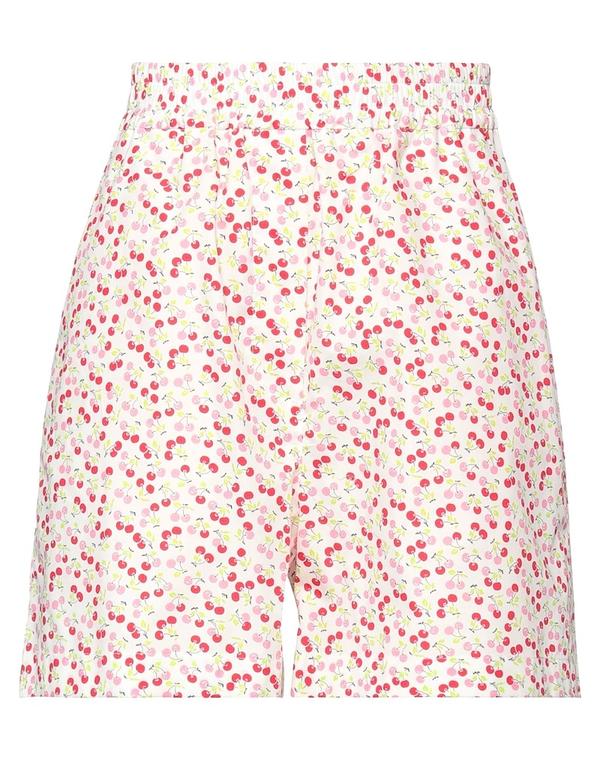 エムエスジイエム レディース ボトムス ハーフパンツ・ショーツ ショートパンツ\u0026バミューダパンツ MSGM \u0026 White ホワイト