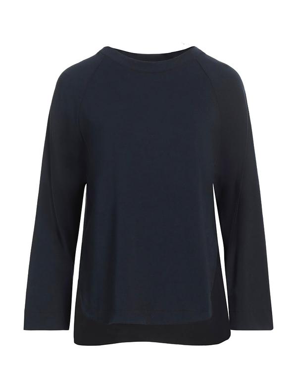アルファス テューディオ レディース トップス Tシャツ ALPHA STUDIO Midnight Blue ブルー|ReVida 店