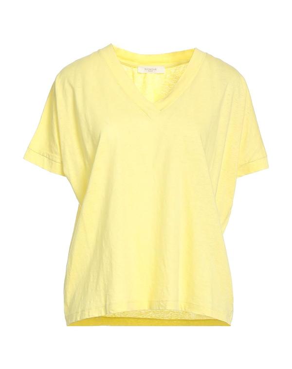 【送料無料】 ザノーネ レディース Tシャツ トップス Ｔシャツ Yellow