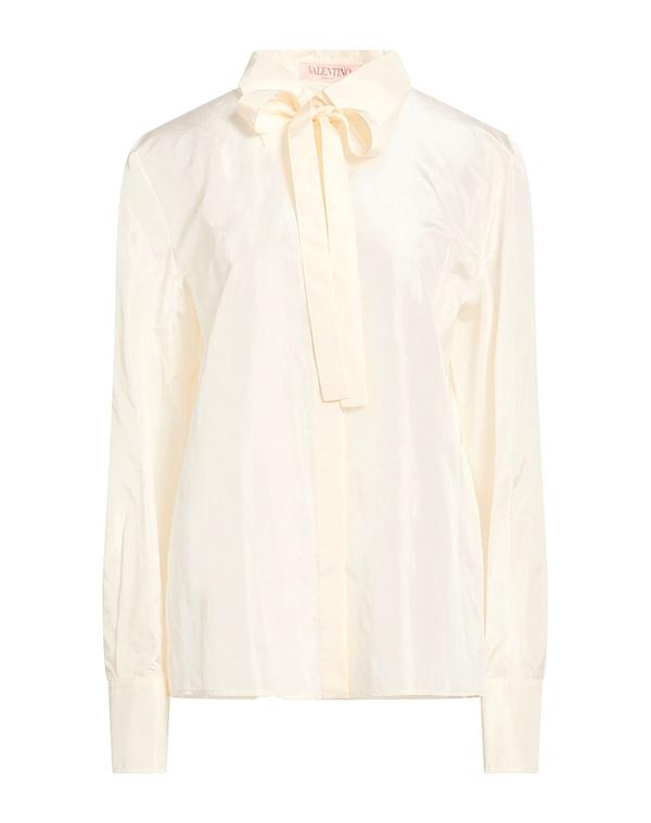 ヴァレンティノ レディース トップス ティーシャツ VALENTINO GARAVANI \u0026 Ivory 象牙色 シャツ・ブラウス-レディースファッション-トップス