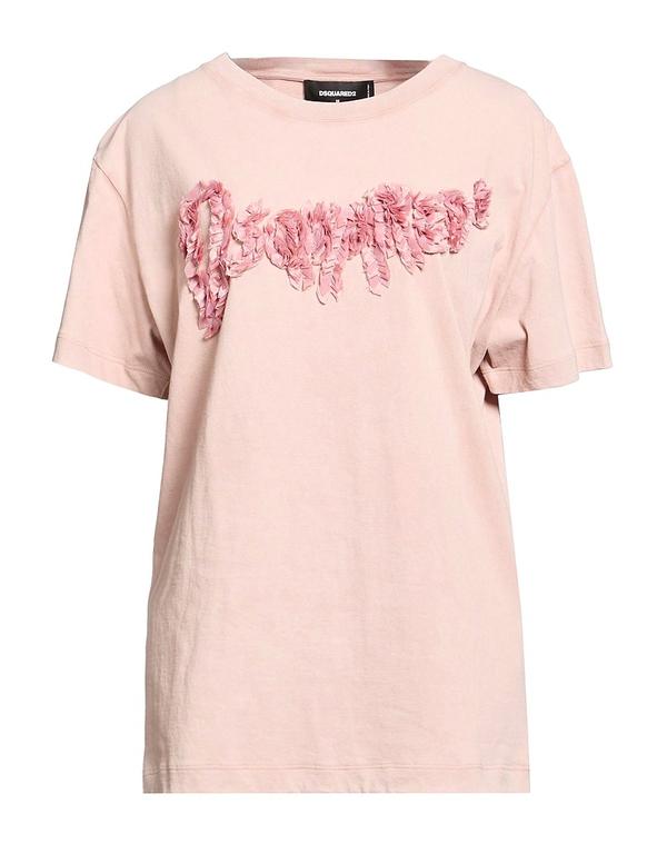 ディースクエアード レディース トップス プルオーバー DSQUARED2 Pale Pink サクラ色